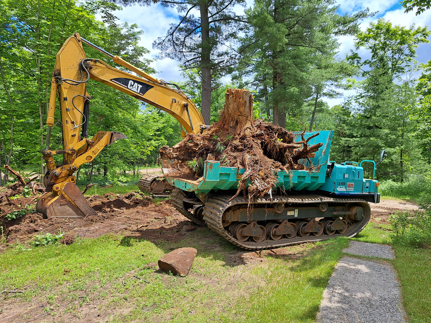 IHI IC70-2 Crawler Dump