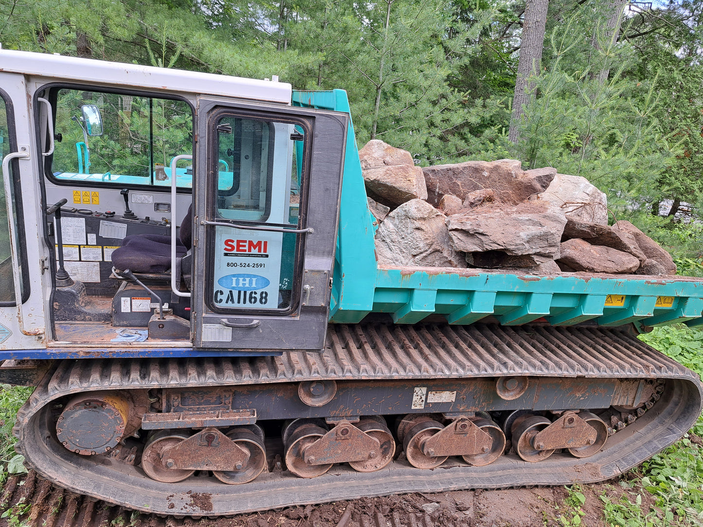 IHI IC70-2 Crawler Dump