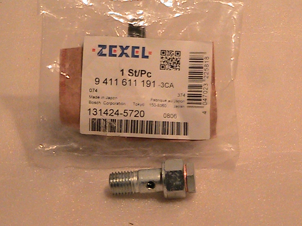 Return Fuel Pressure Control Valve, Cat 320C, 3066